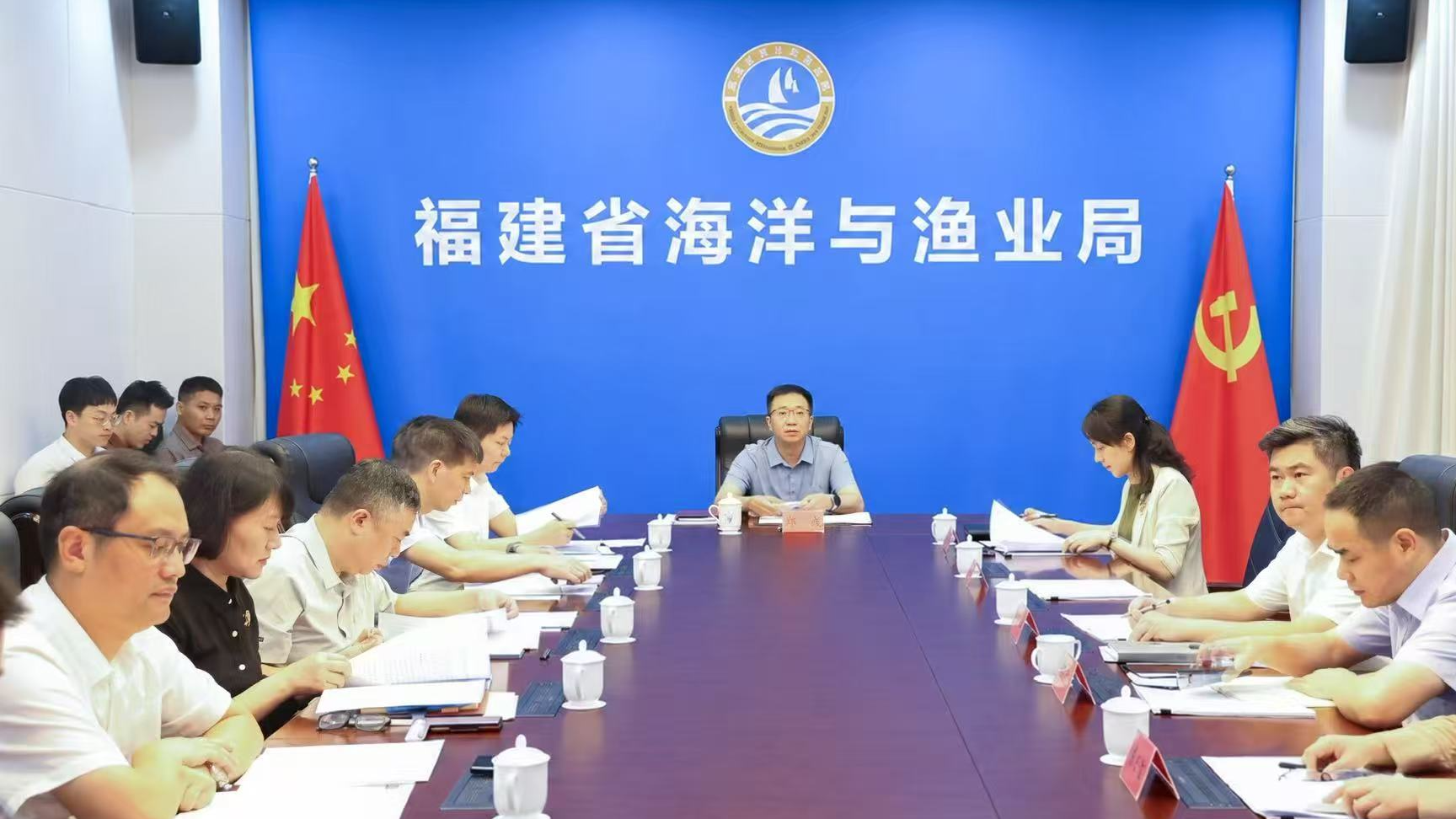 福建省海洋与渔业局召开一体化大融合“海上福建”总平台项目建设工作专题会